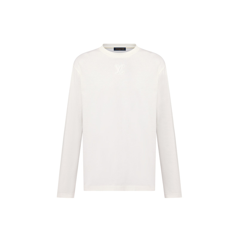 Embossed LV Long-Sleeved T-Shirt 1