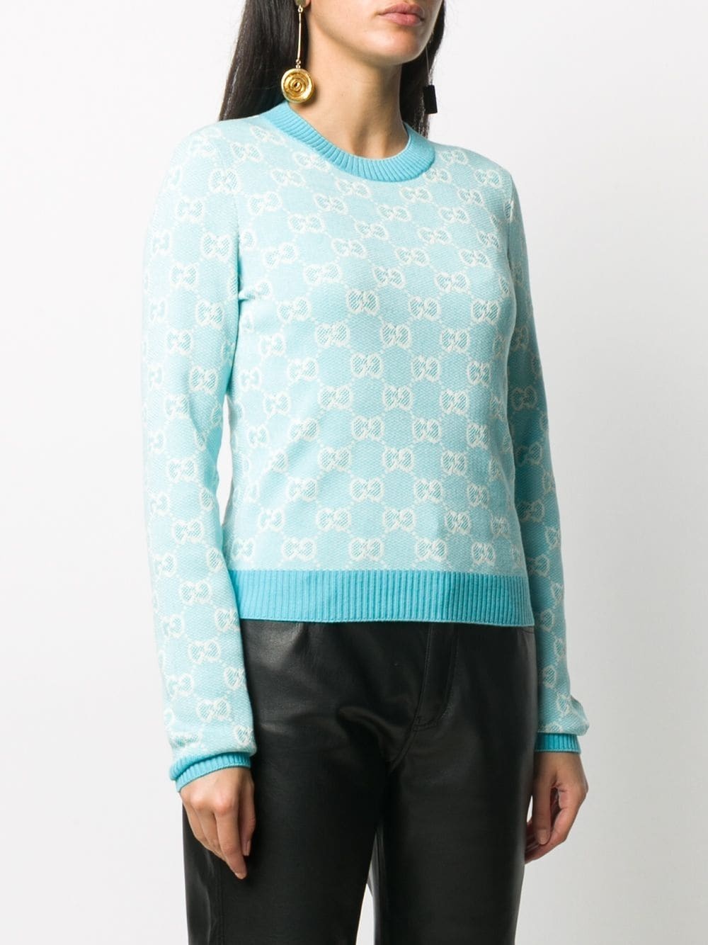 GG monogram-pattern jumper - 3