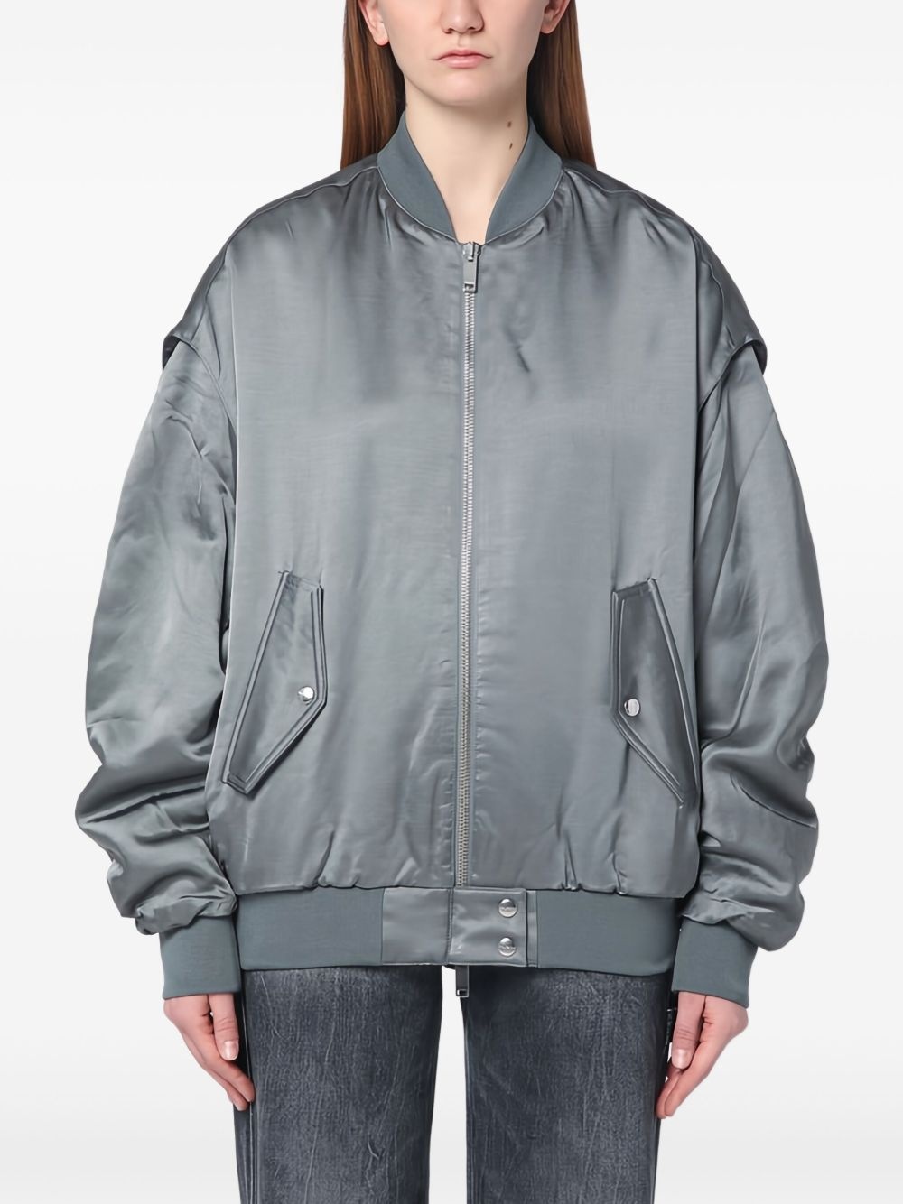 zip-up bomber jacket - 3