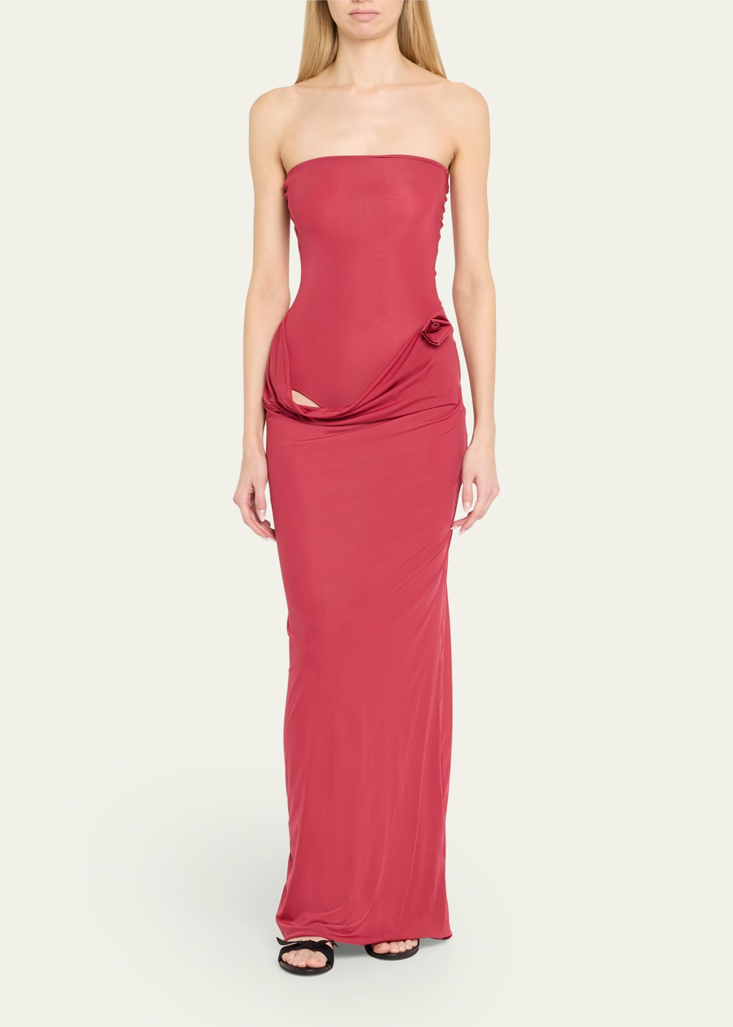 Campano Strapless Maxi Dress - 2