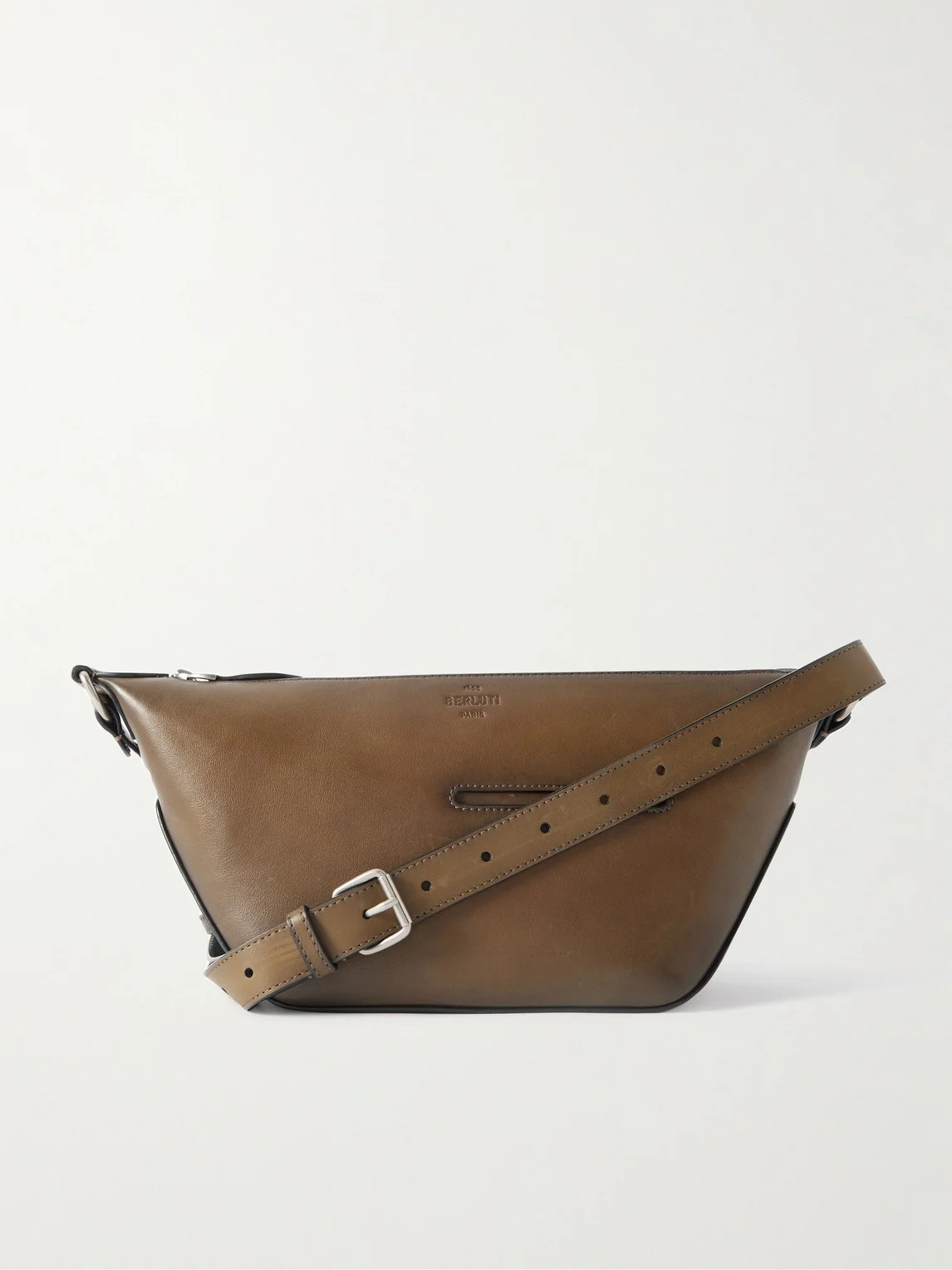 Toujours Soft Leather Messenger Bag - 1