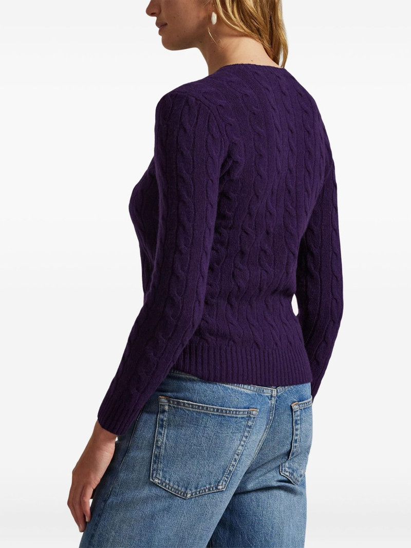 cable-knit jumper 4