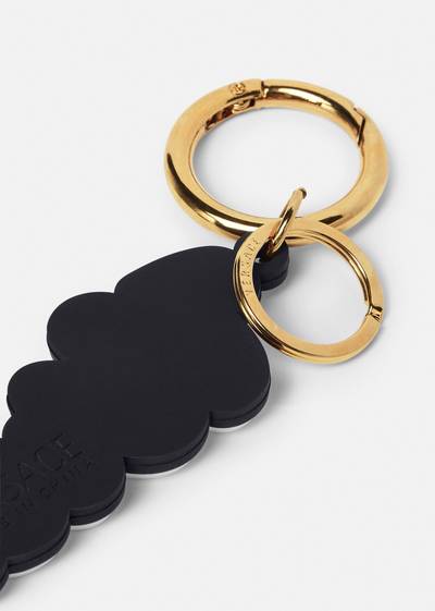 VERSACE Varsity Logo Silicone Key Chain outlook