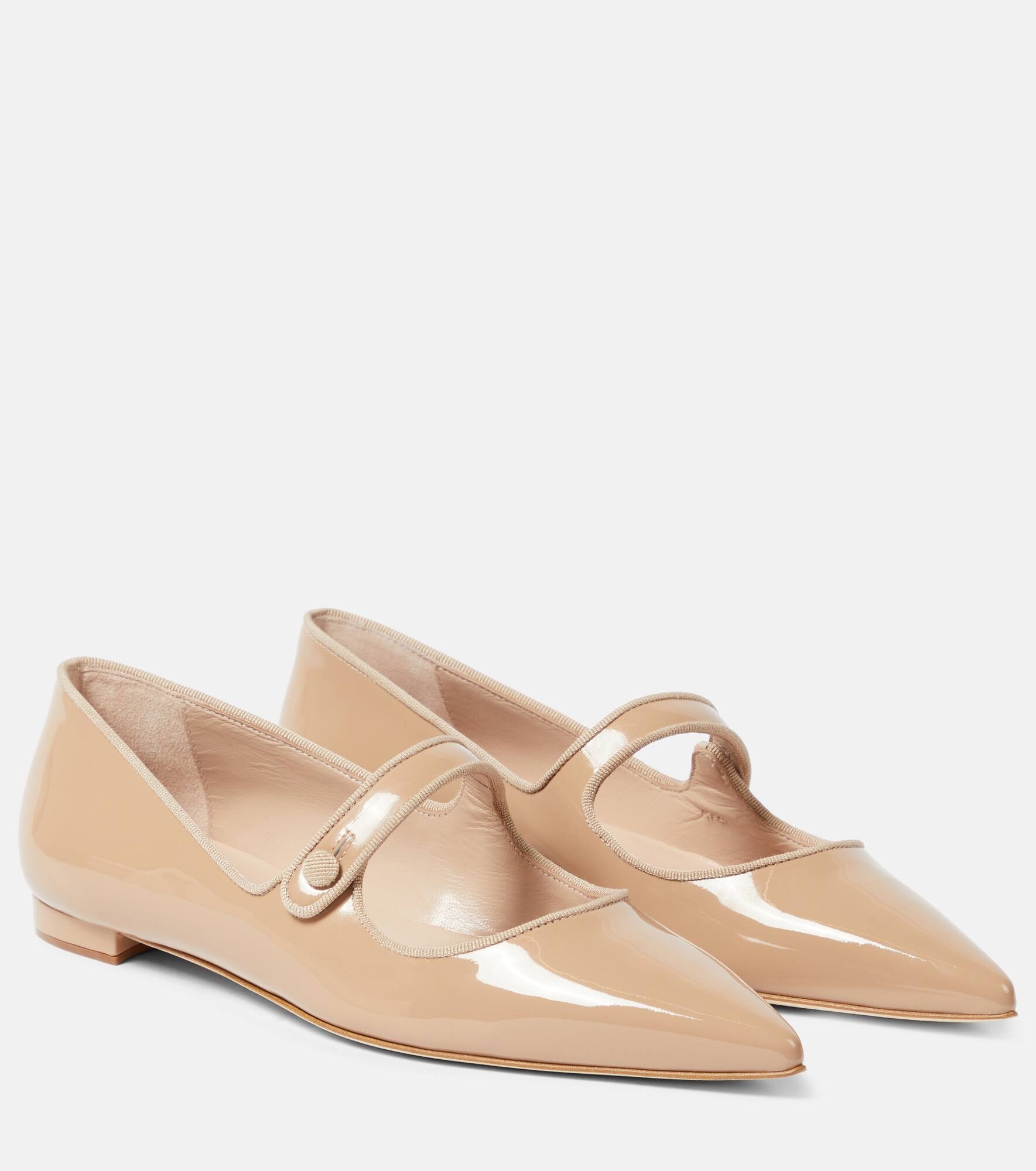 Campari patent leather ballet flats - 1