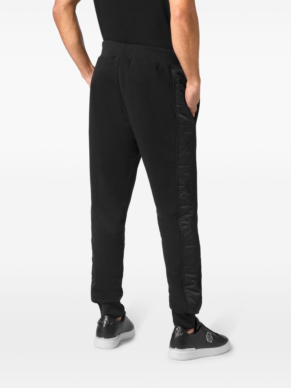 padded track pants - 4