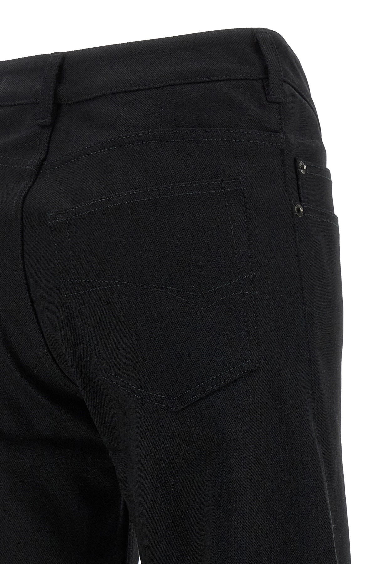 Balenciaga Women Curved Waist Jeans - 4