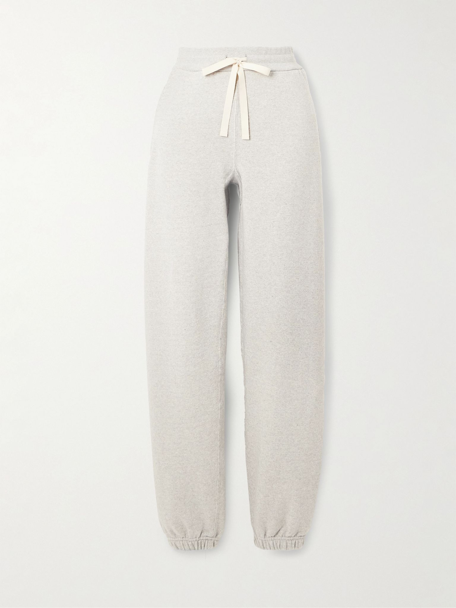 Cotton-jersey track pants Gray - 1