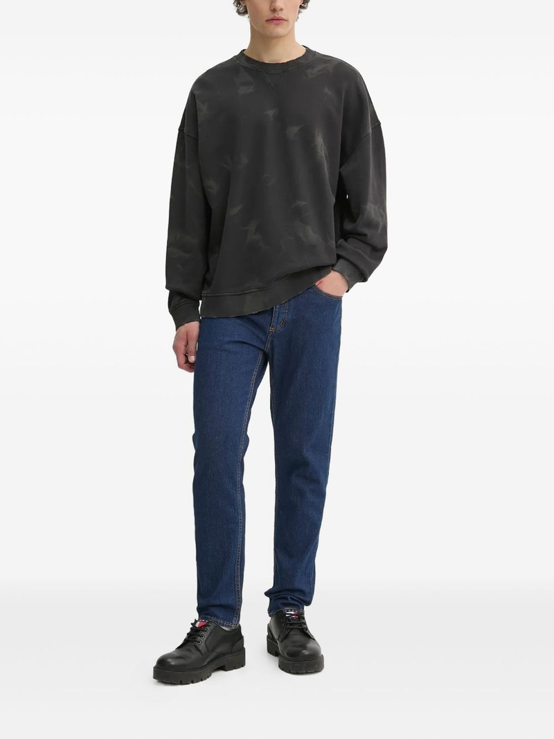 HUGO Nustroyos abstract-print sweatshirt outlook