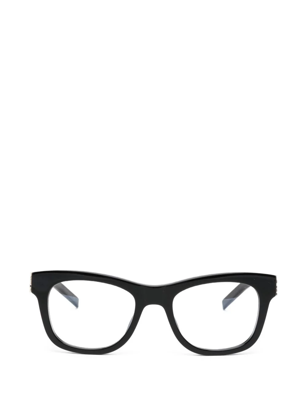 YSL-monogram square-frame glasses - 1