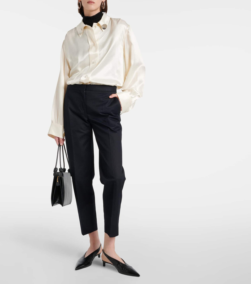 Jil Sander Cotton slim pants outlook