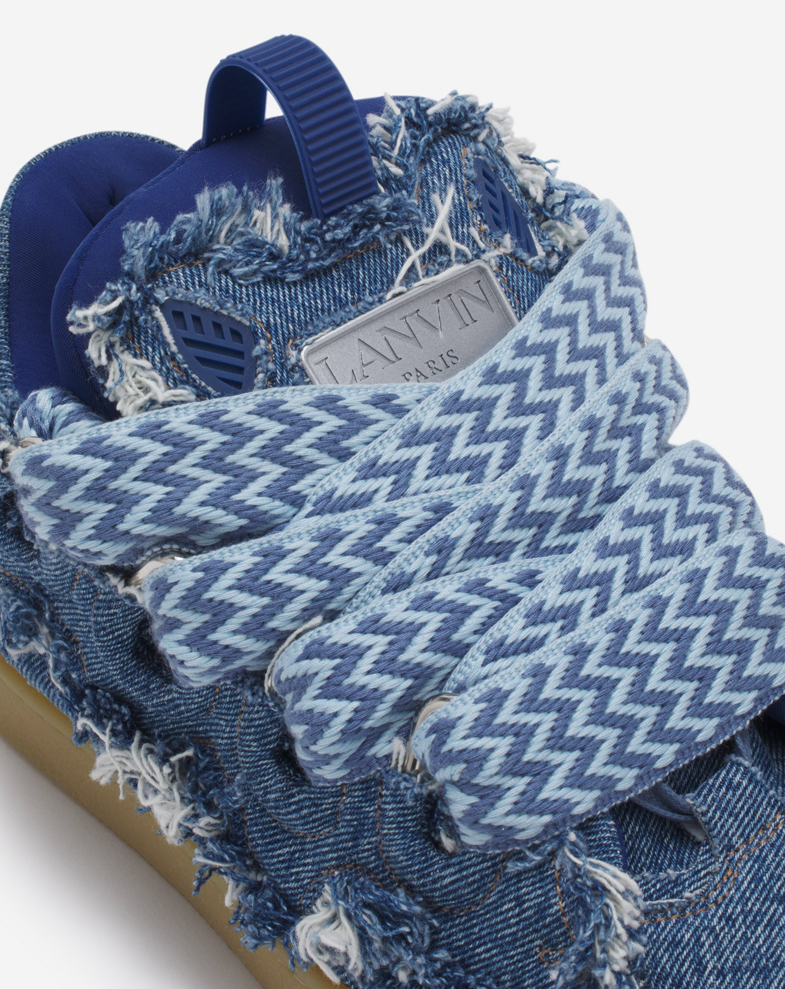 CURB SNEAKERS IN DENIM - 5