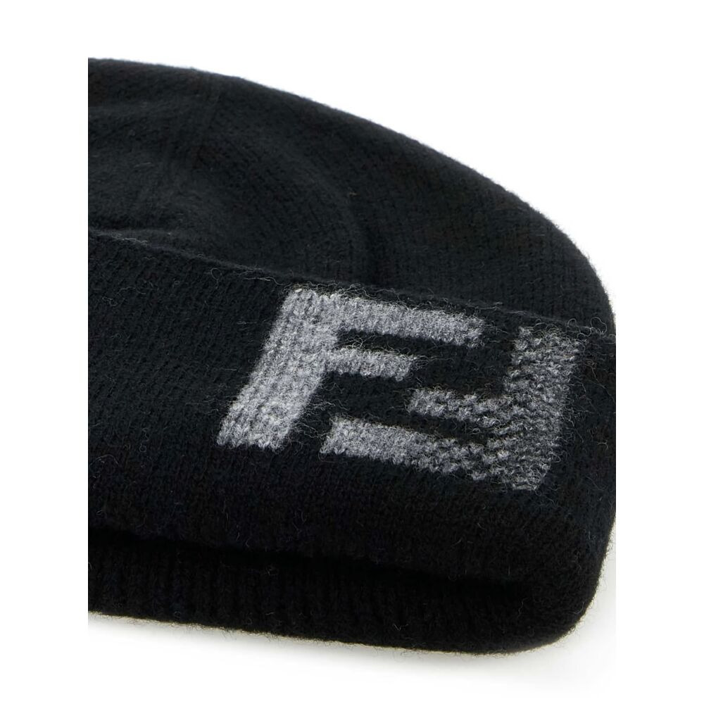 Fendi Black Hats Men - 2