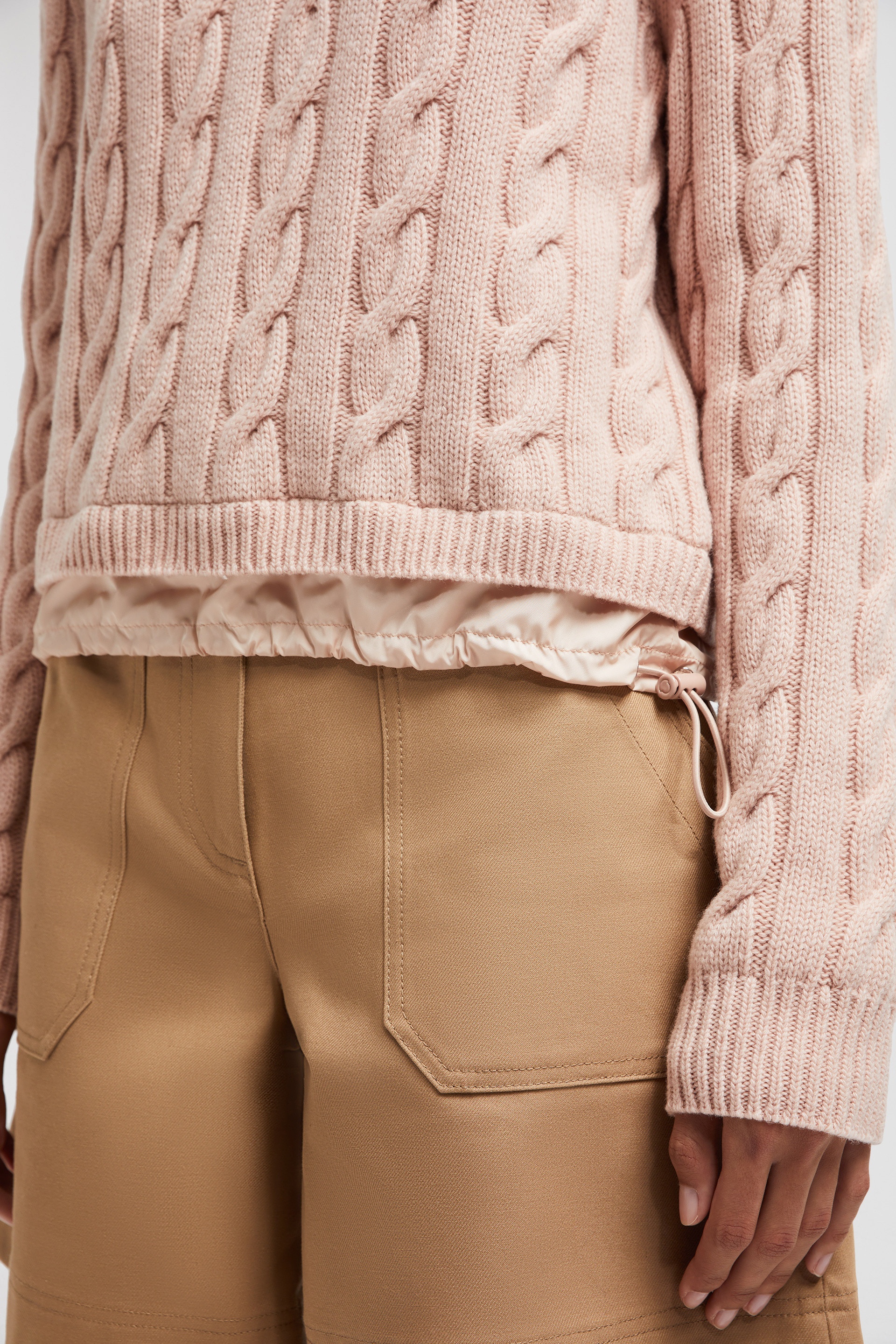 Wool & Cashmere Cable Knit Sweater - 6