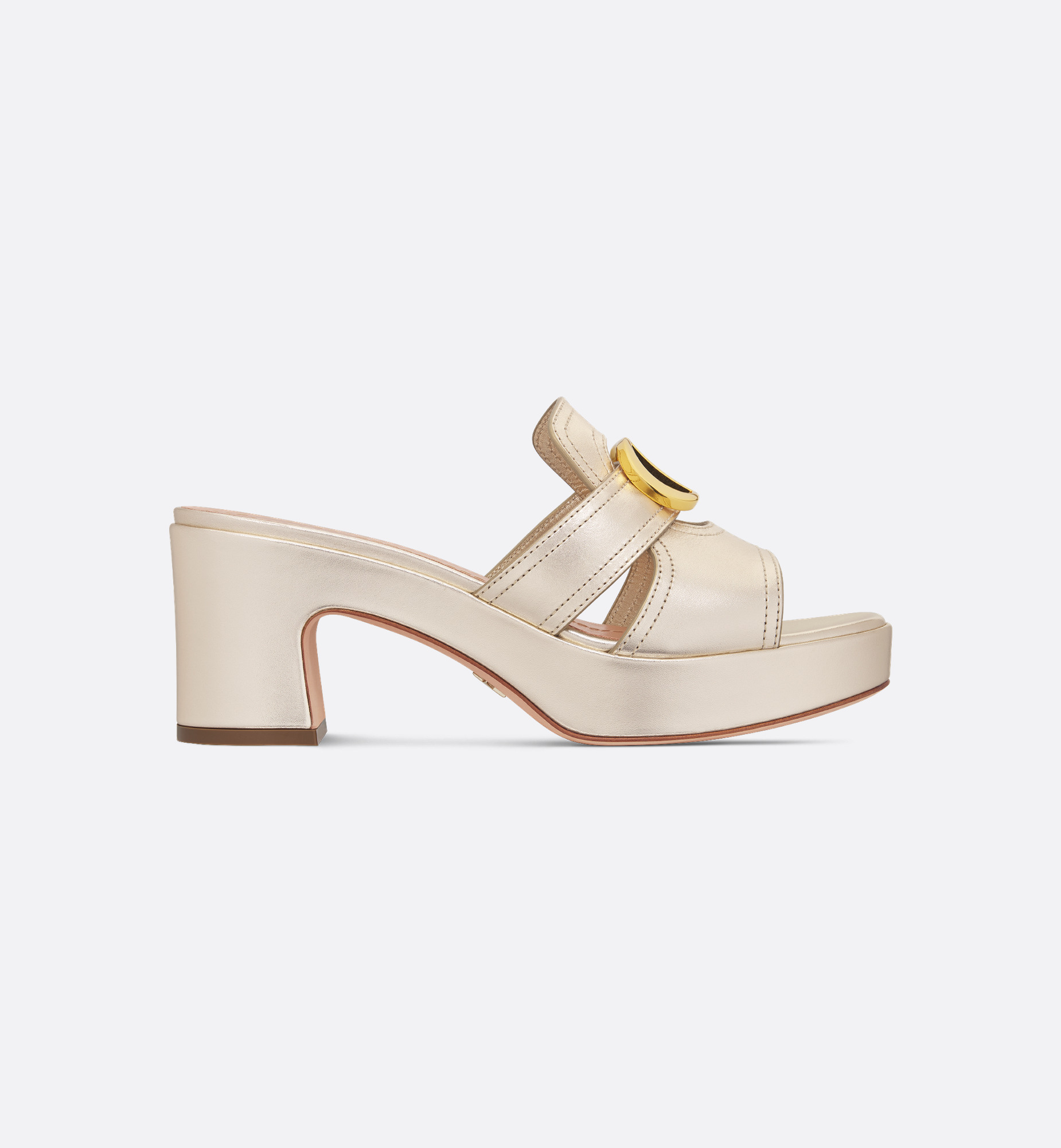 Dior Or 30 Montaigne Platform Slide - 2