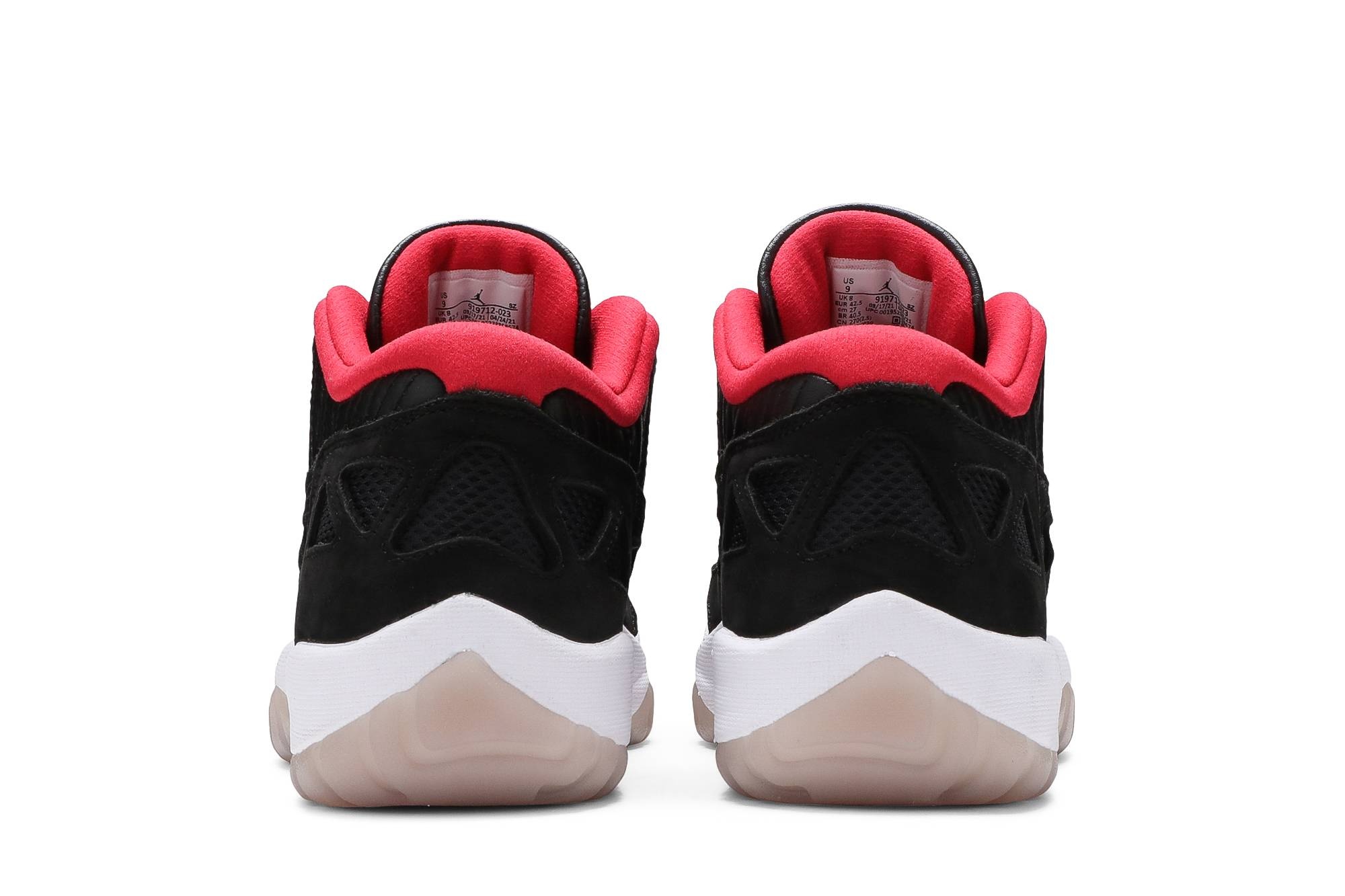 Air Jordan 11 Retro Low IE 'Bred' 2021 - 6