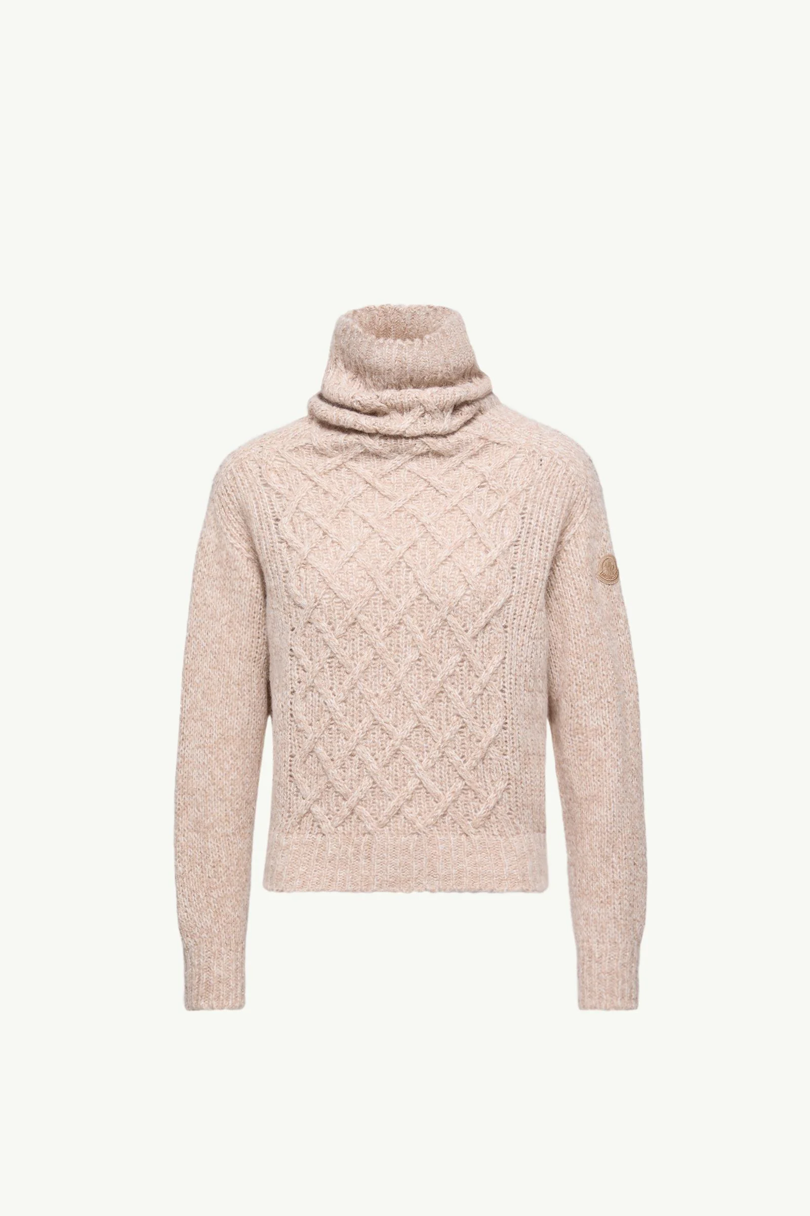 Alpaca Blend Turtleneck Sweater - 1