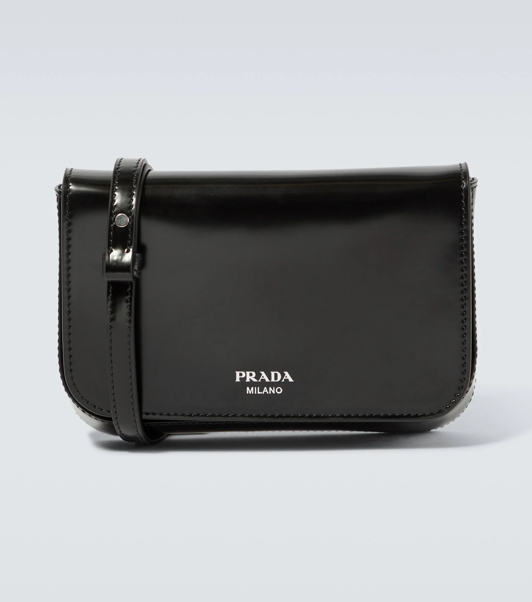 Mini leather crossbody bag - 1