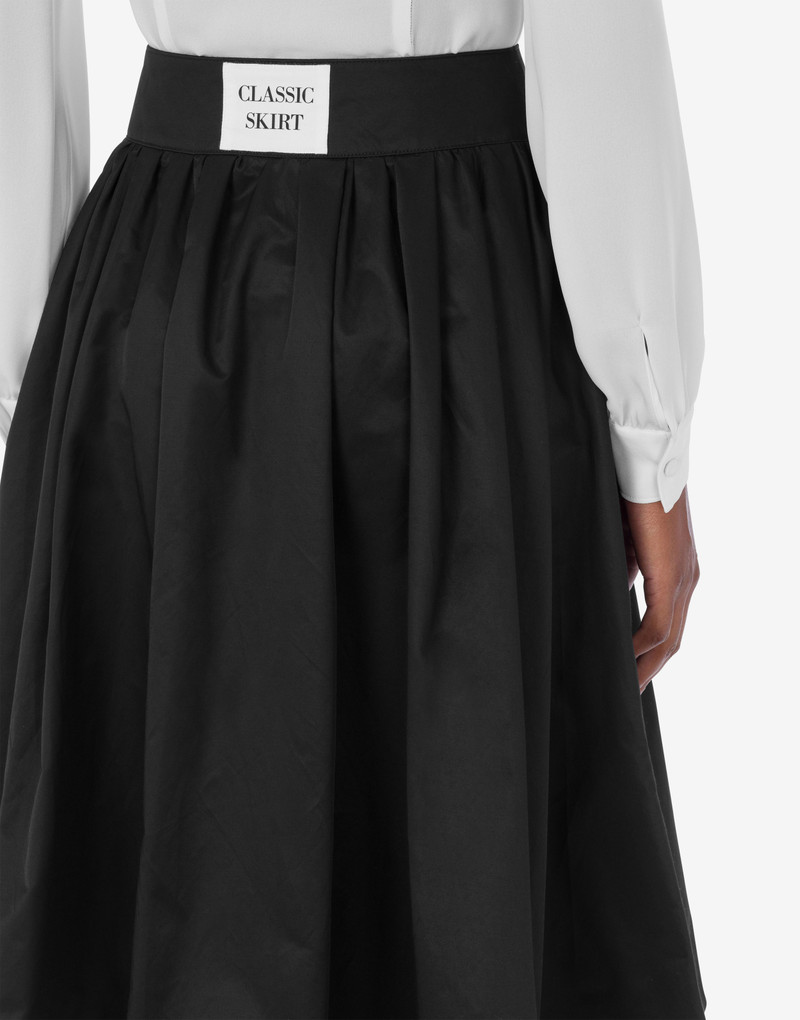 JEWELED 단추 POPLIN SKIRT 4