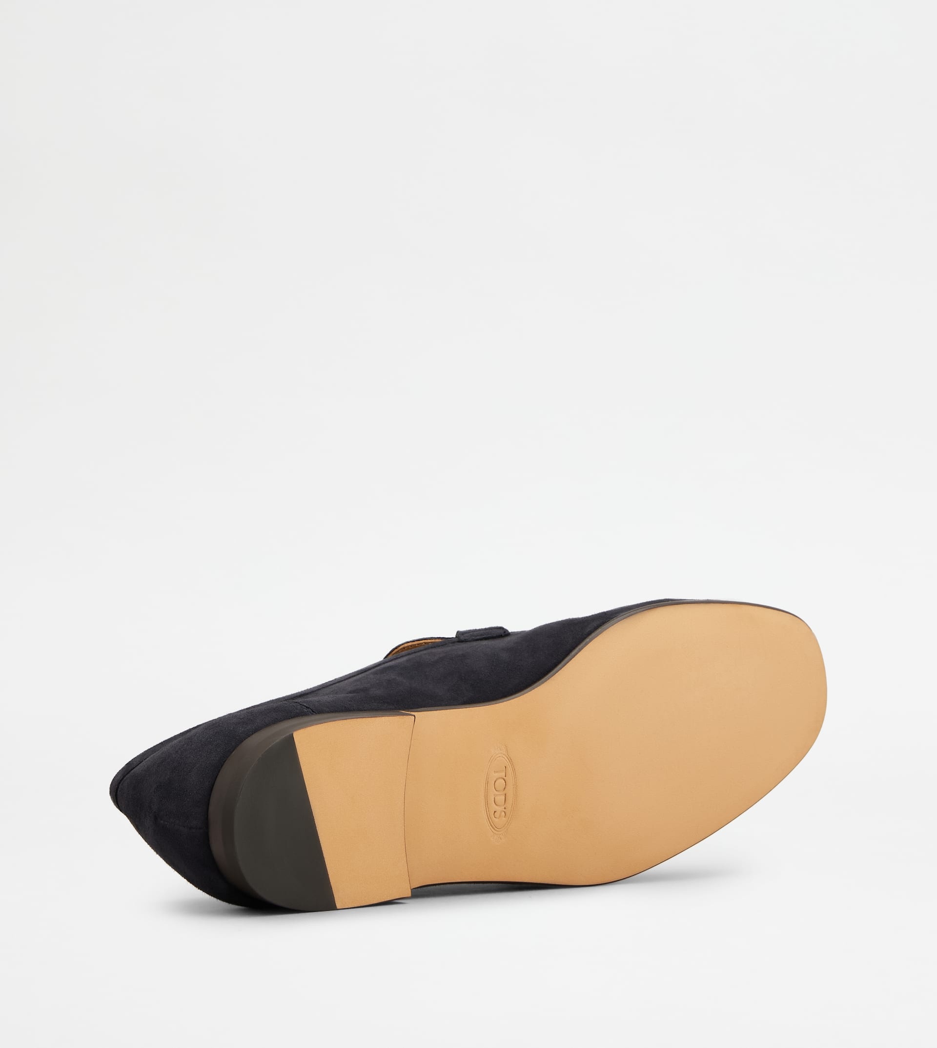 LOAFERS IN SUEDE - BLUE - 4