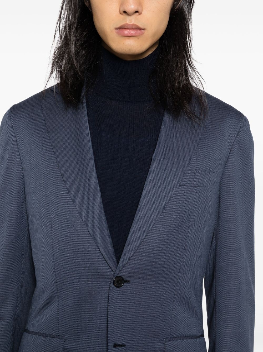 patch pocket suit set - 4