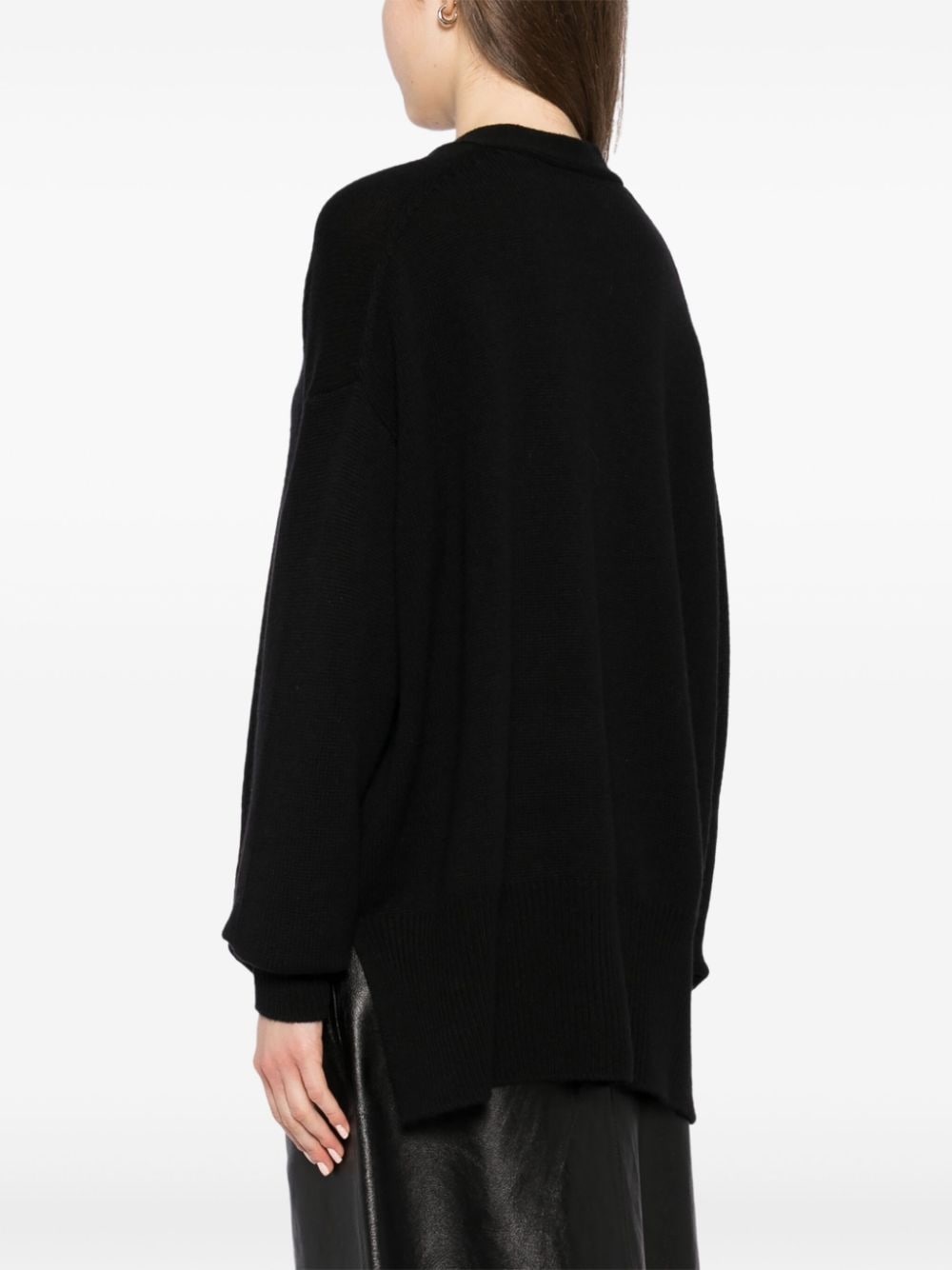 V-neck cashmere cardigan - 4