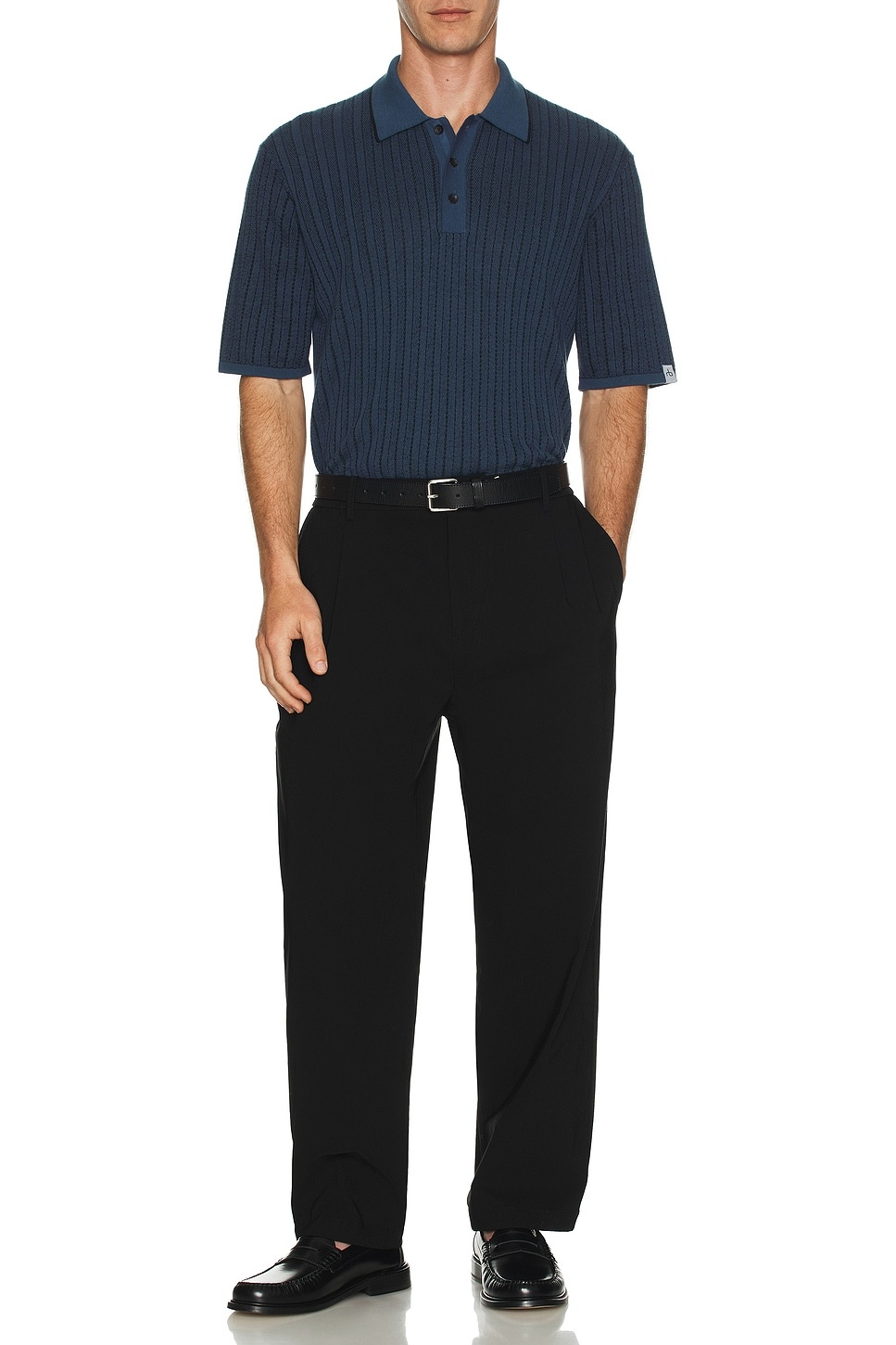 Harvey Garment Dyed Polo - 4