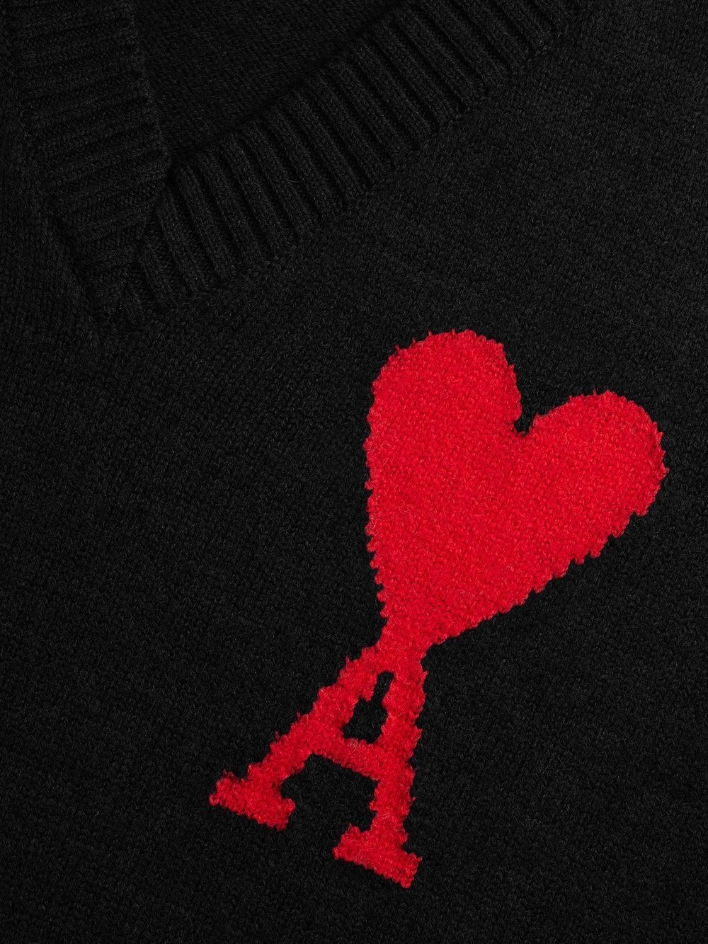 logo-intarsia knit vest - 6