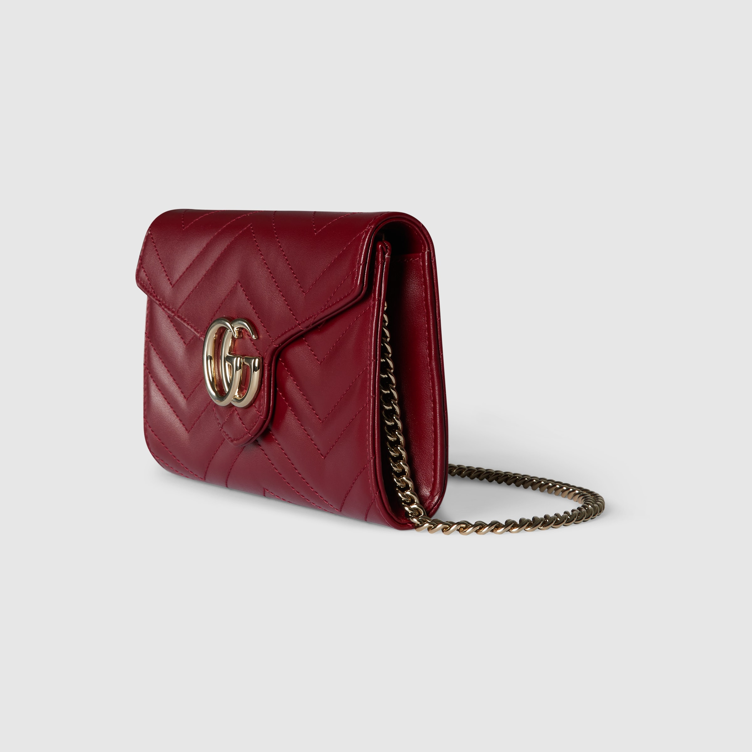 GG Marmont wallet on chain - 2