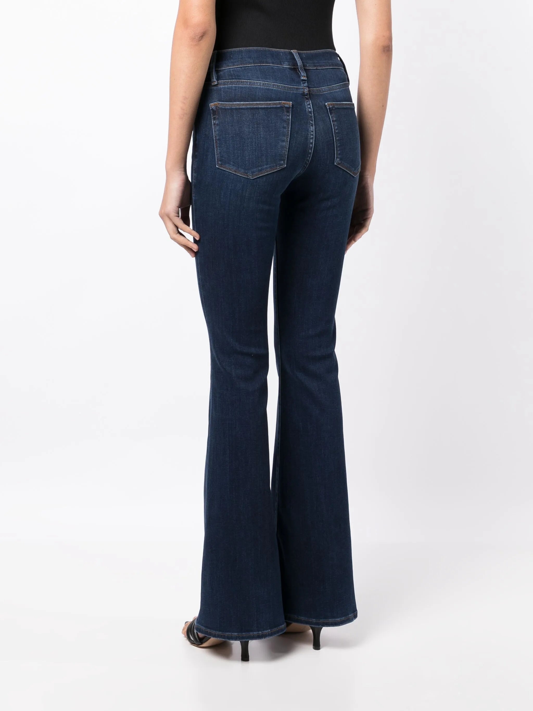 Mid-rise Flared Jeans - 5