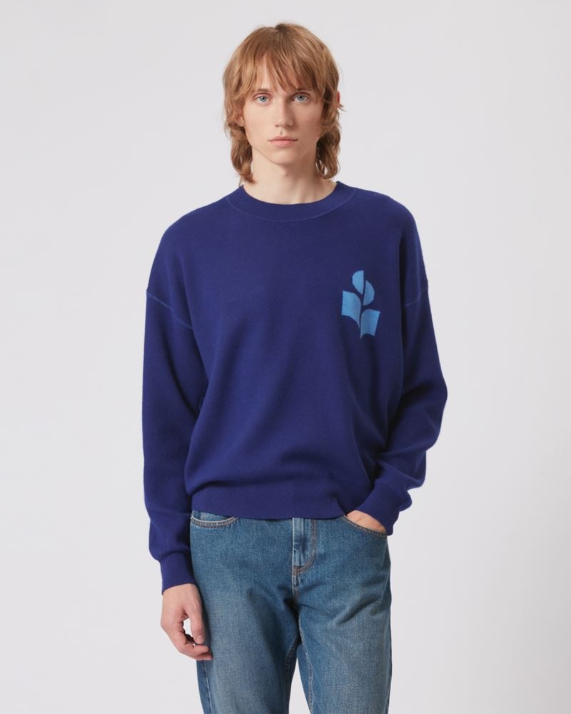 ATLEY COTTON AND LOGO SWEATER - 4