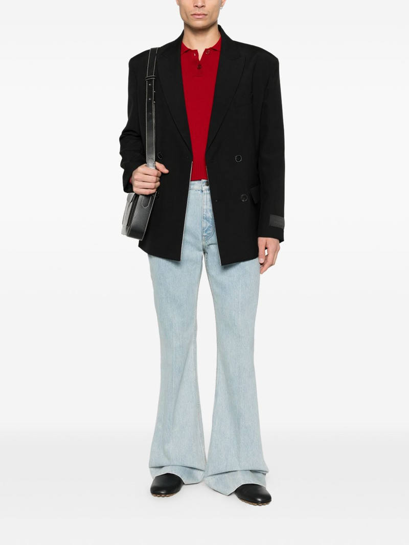 Valentino flared denim jeans outlook