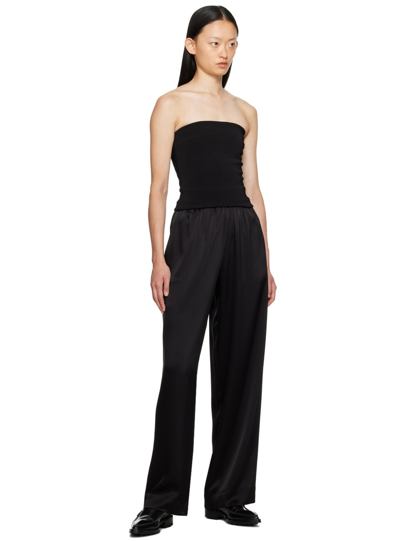 ESSE Studios Black Straight Neck Camisole outlook