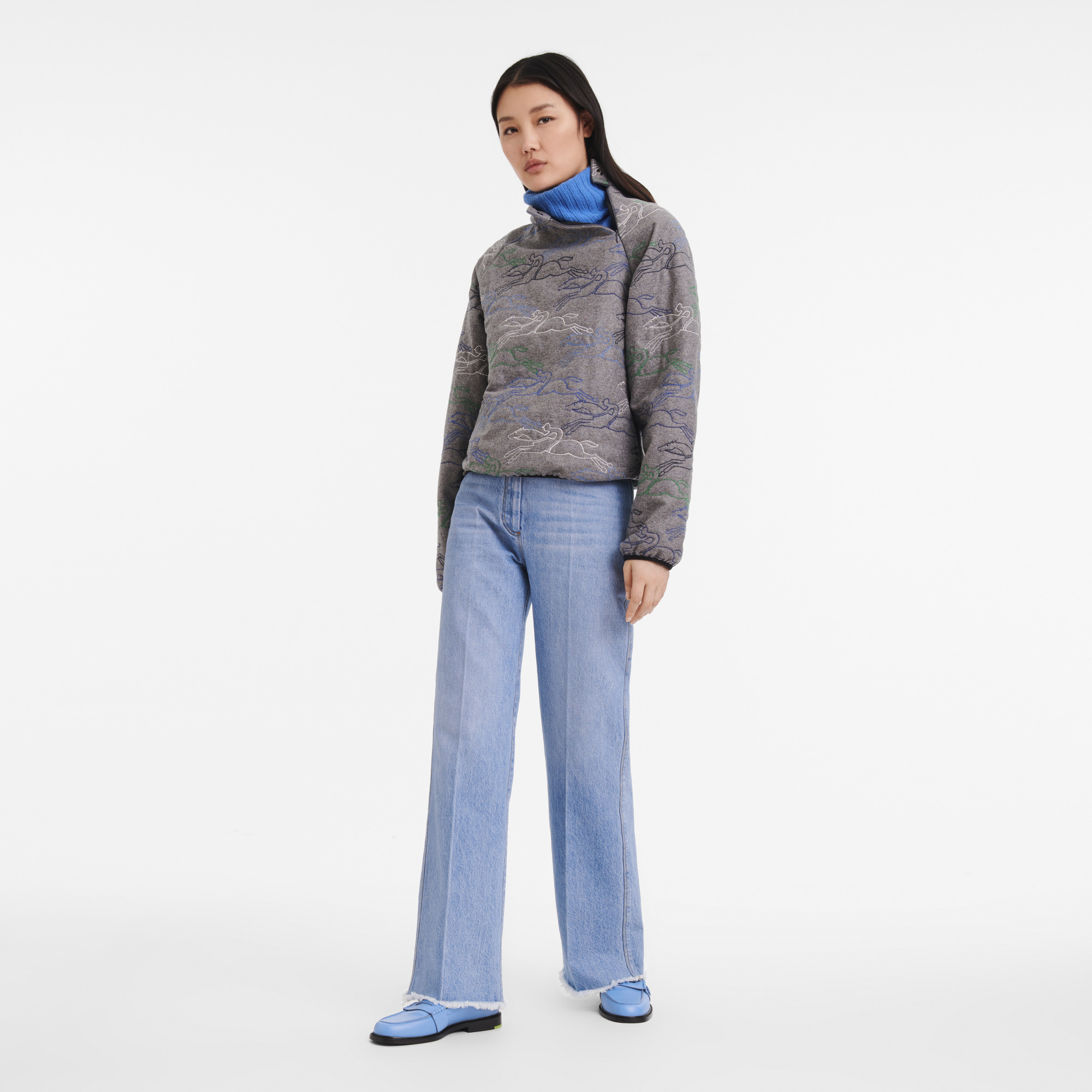 Fall-Winter 2023 Collection Jacket Grey - OTHER - 3