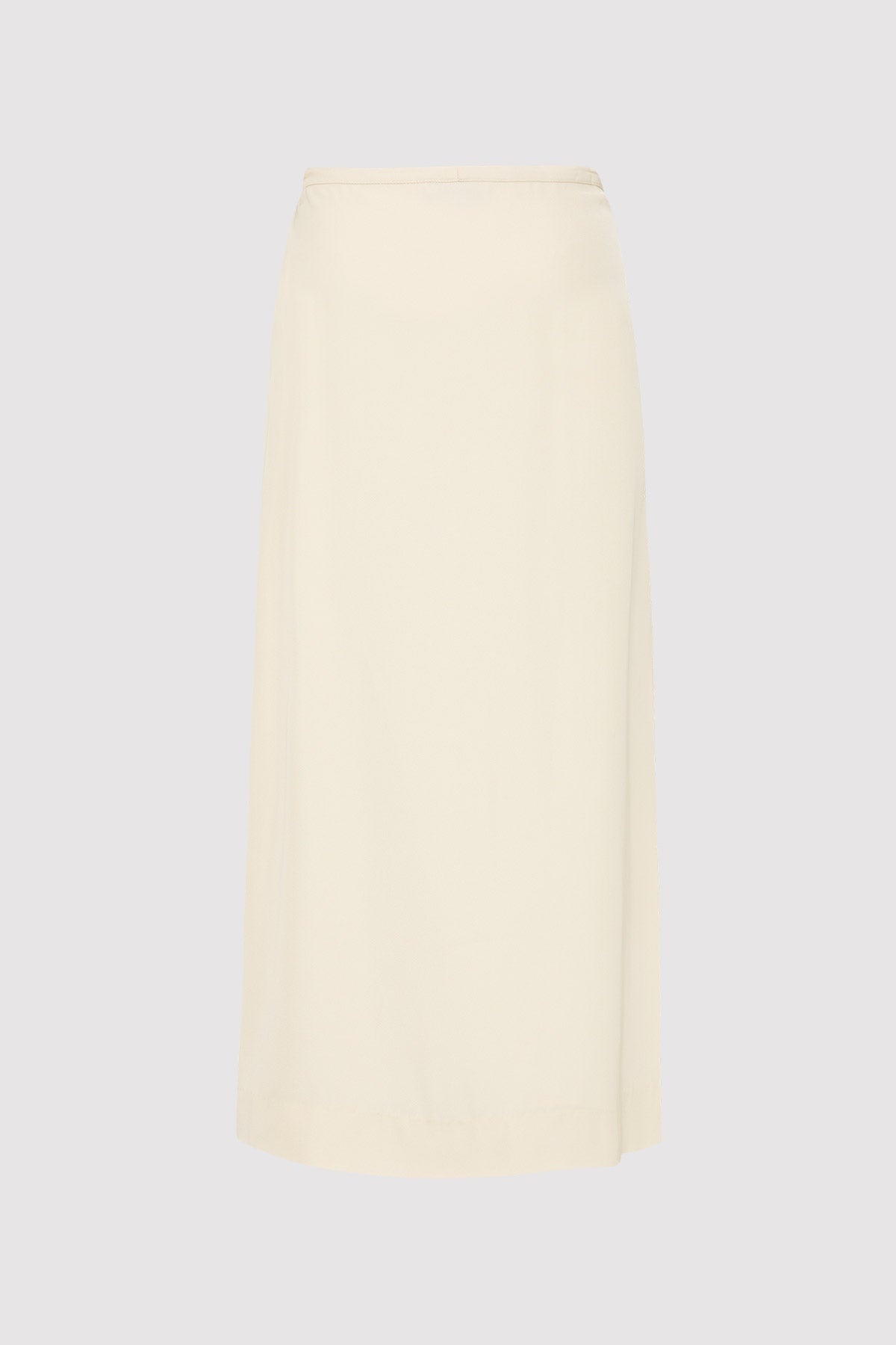Midi Wrap Skirt - Cool White - 7