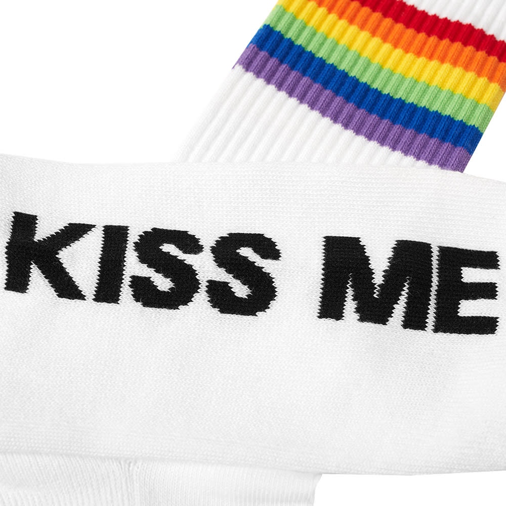 Balenciaga Rainbow Kiss Me Socks - 3