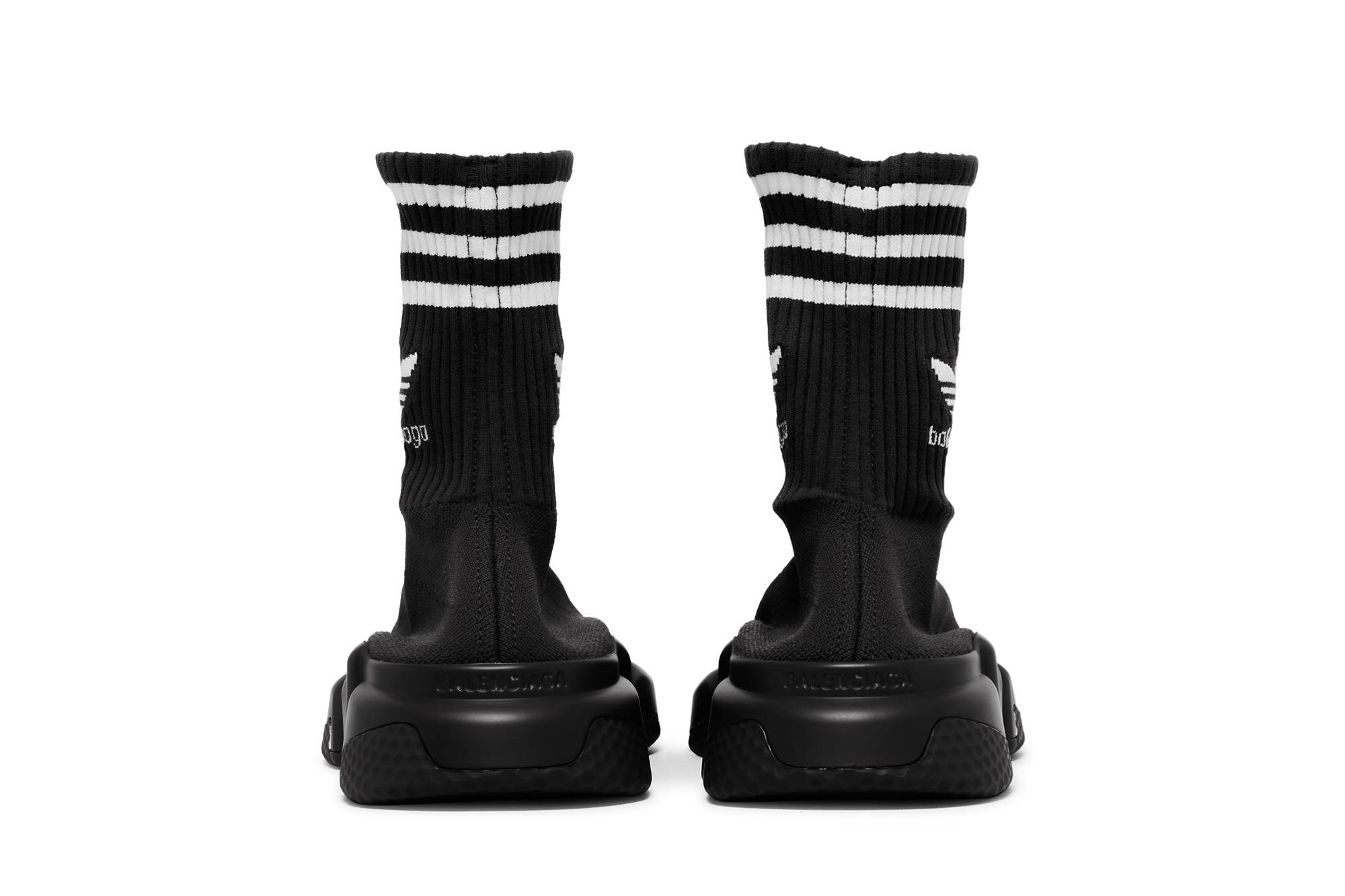 BALENCIAGA Adidas x Balenciaga Speed Sneaker 'Black' | goat