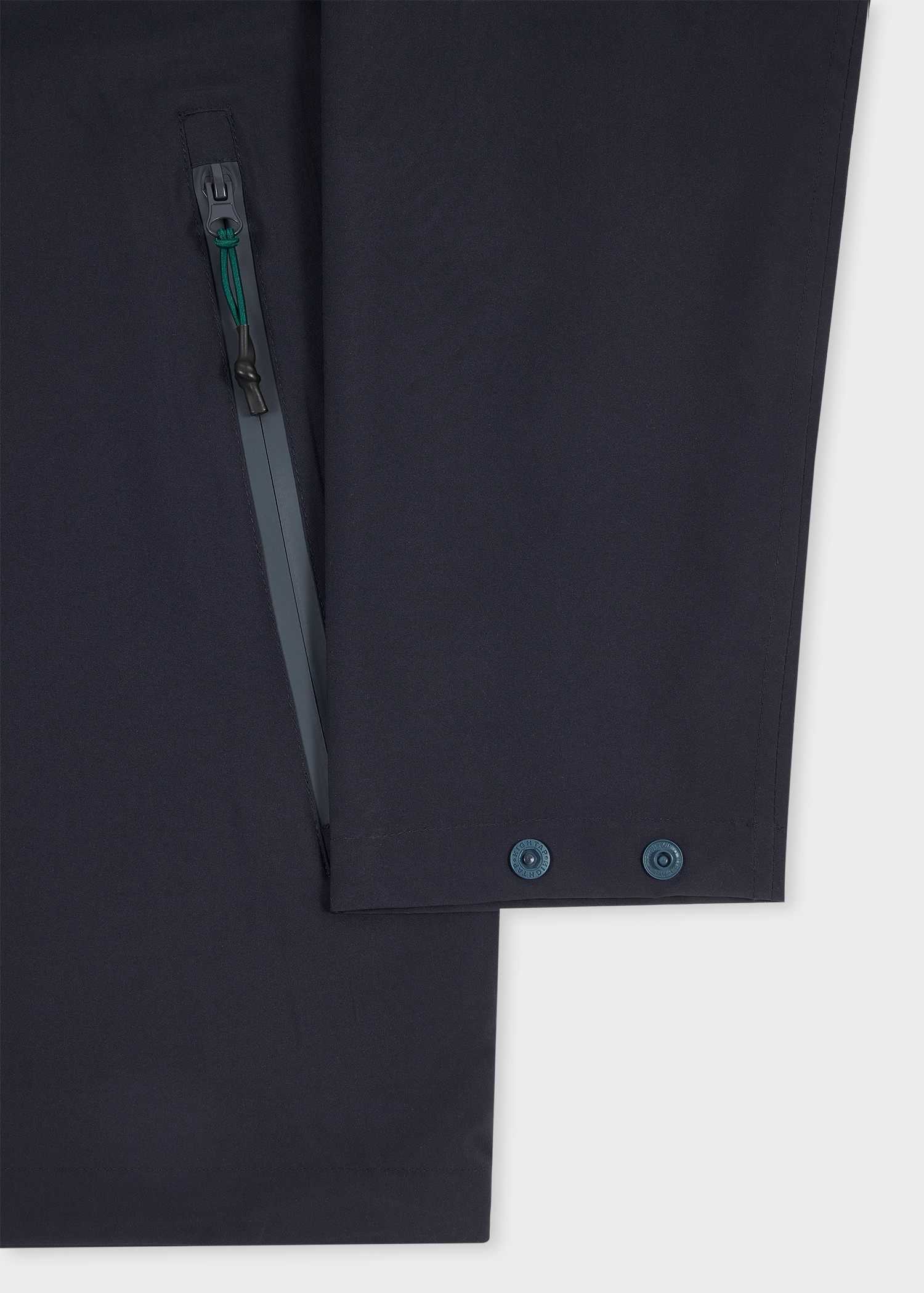 Navy Recycled-Polyester Hooded Jacket - 4
