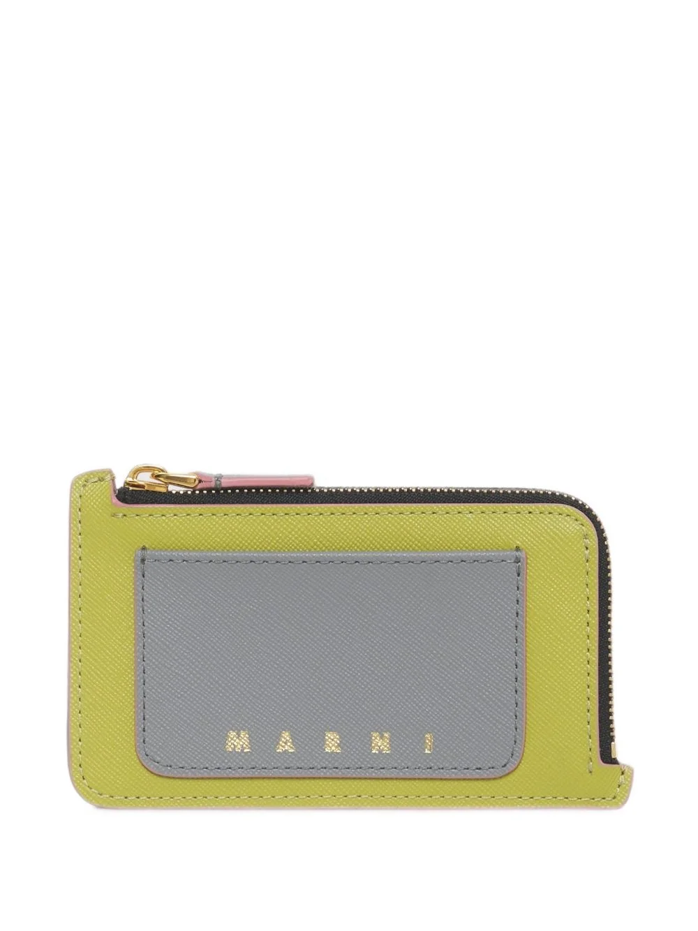 saffiano leather cardholder - 1
