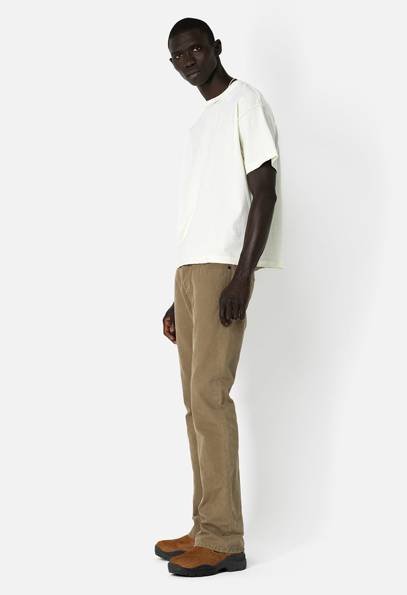 WASHED CANVAS CARIBOU BOOT-CUT 6