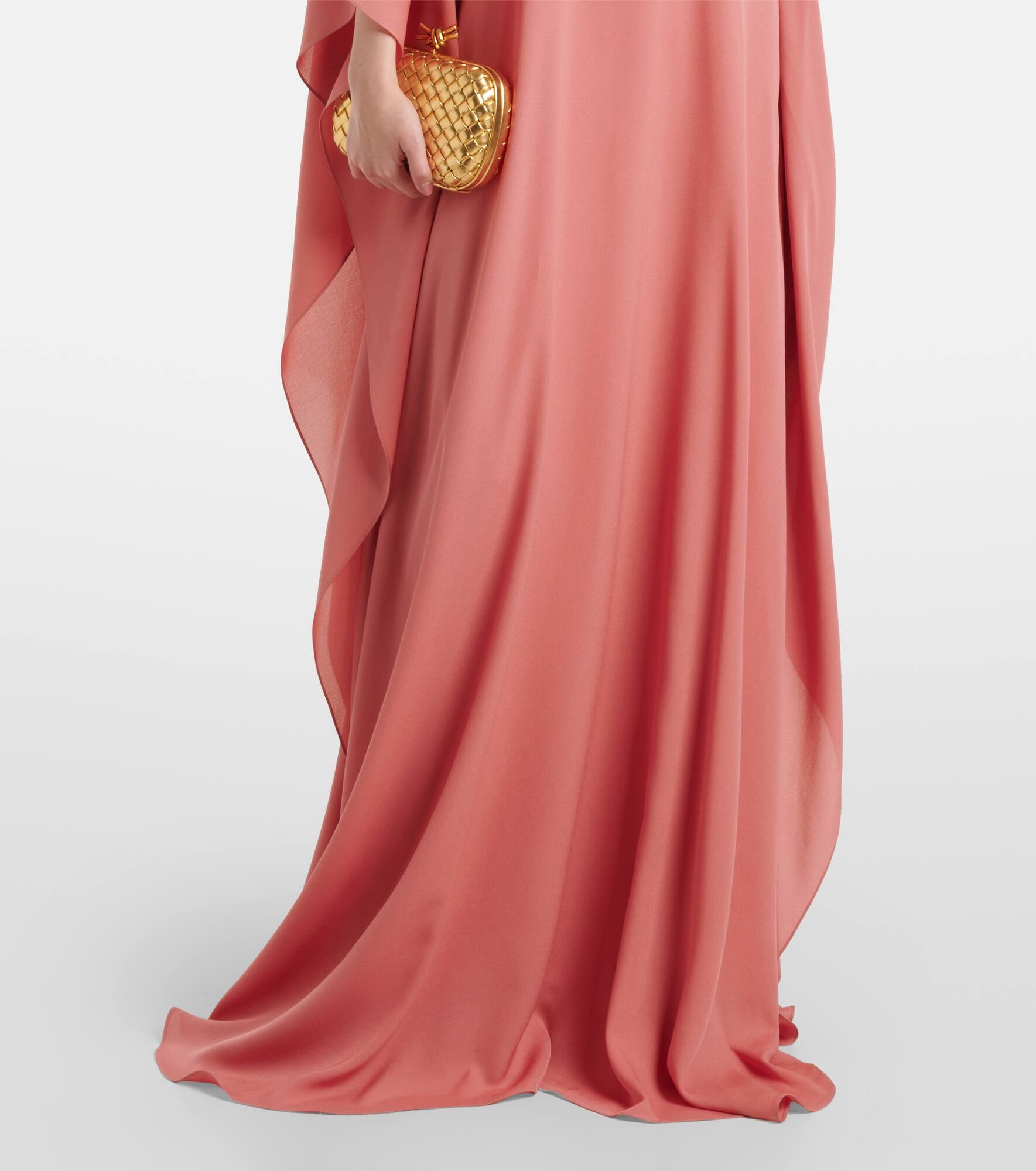 Floral silk kaftan - 5