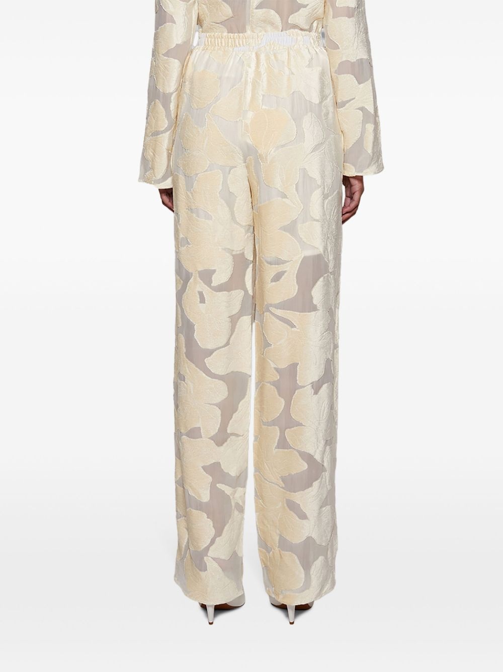 floral-patterned palazzo - 5
