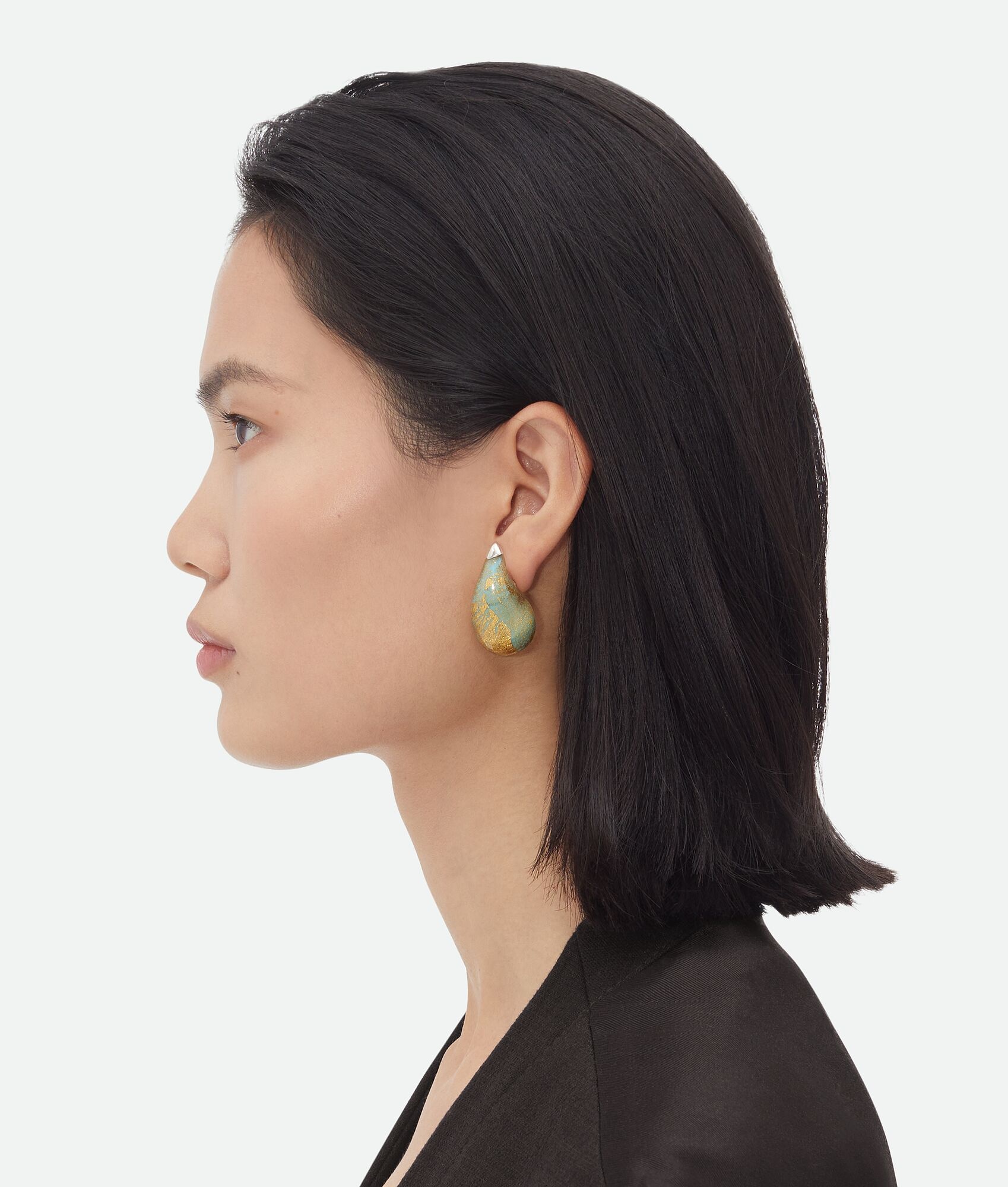 Drop Glass Earrings - 3