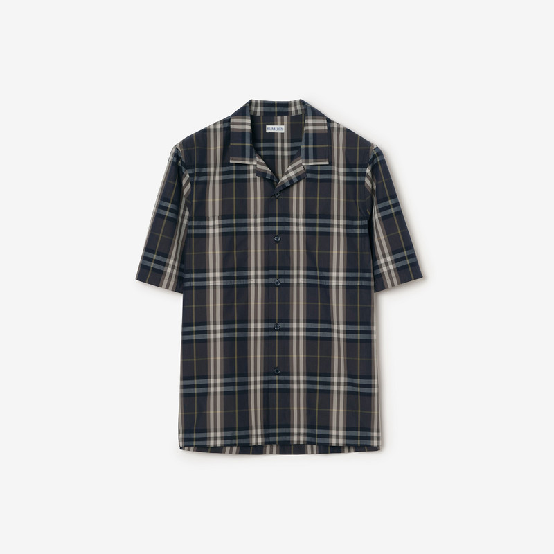 Check Cotton Shirt 1