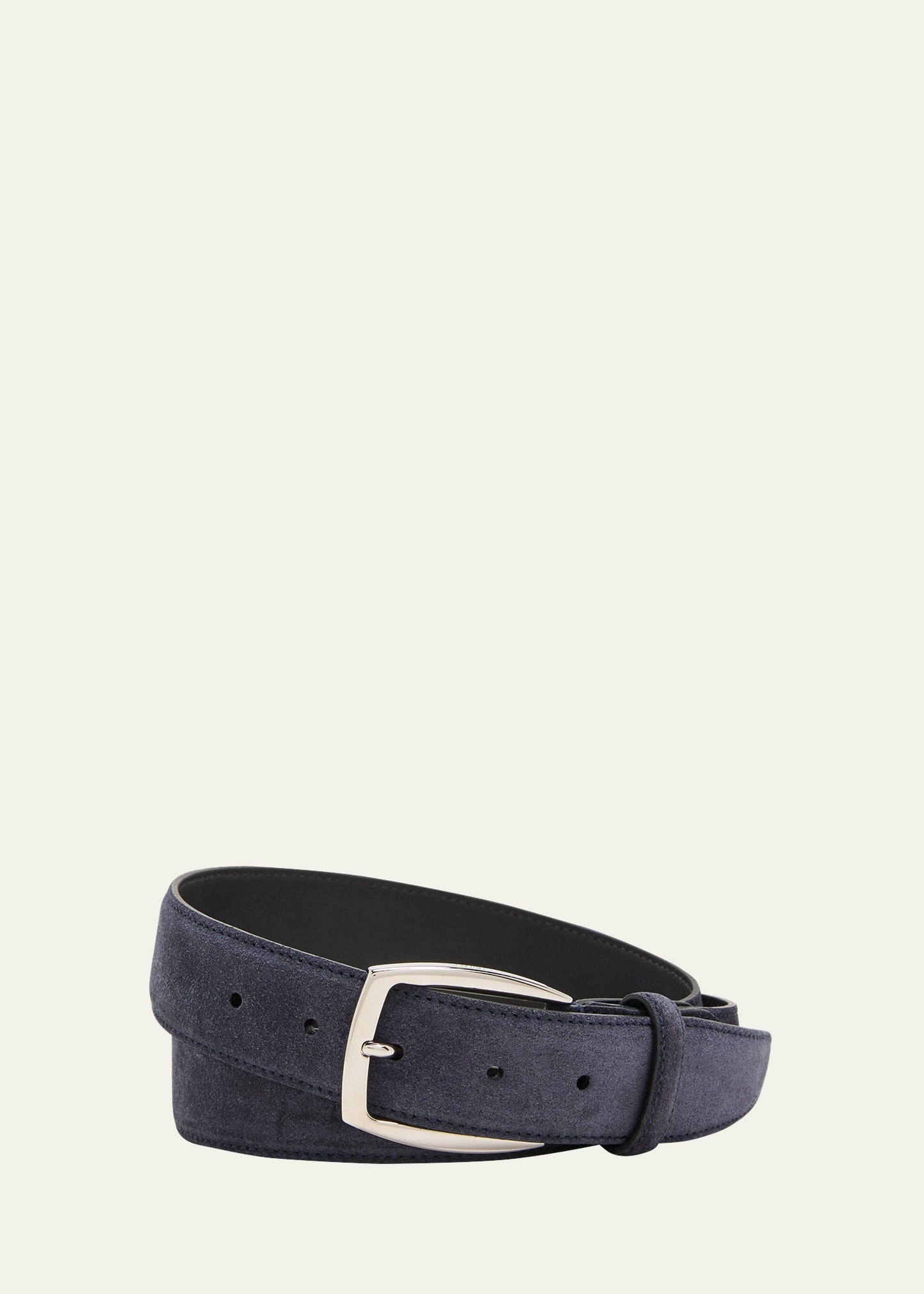 Men's Calf Suede Belt - 1