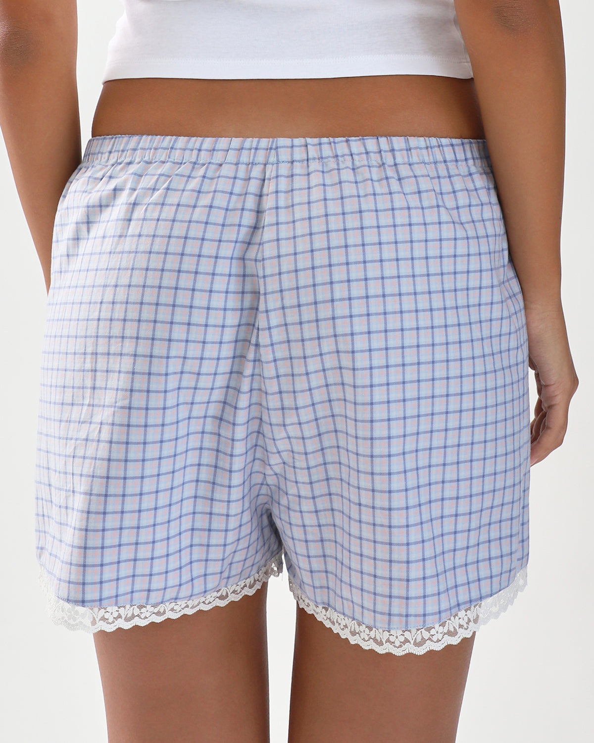 The Boxer Blue Check - 5