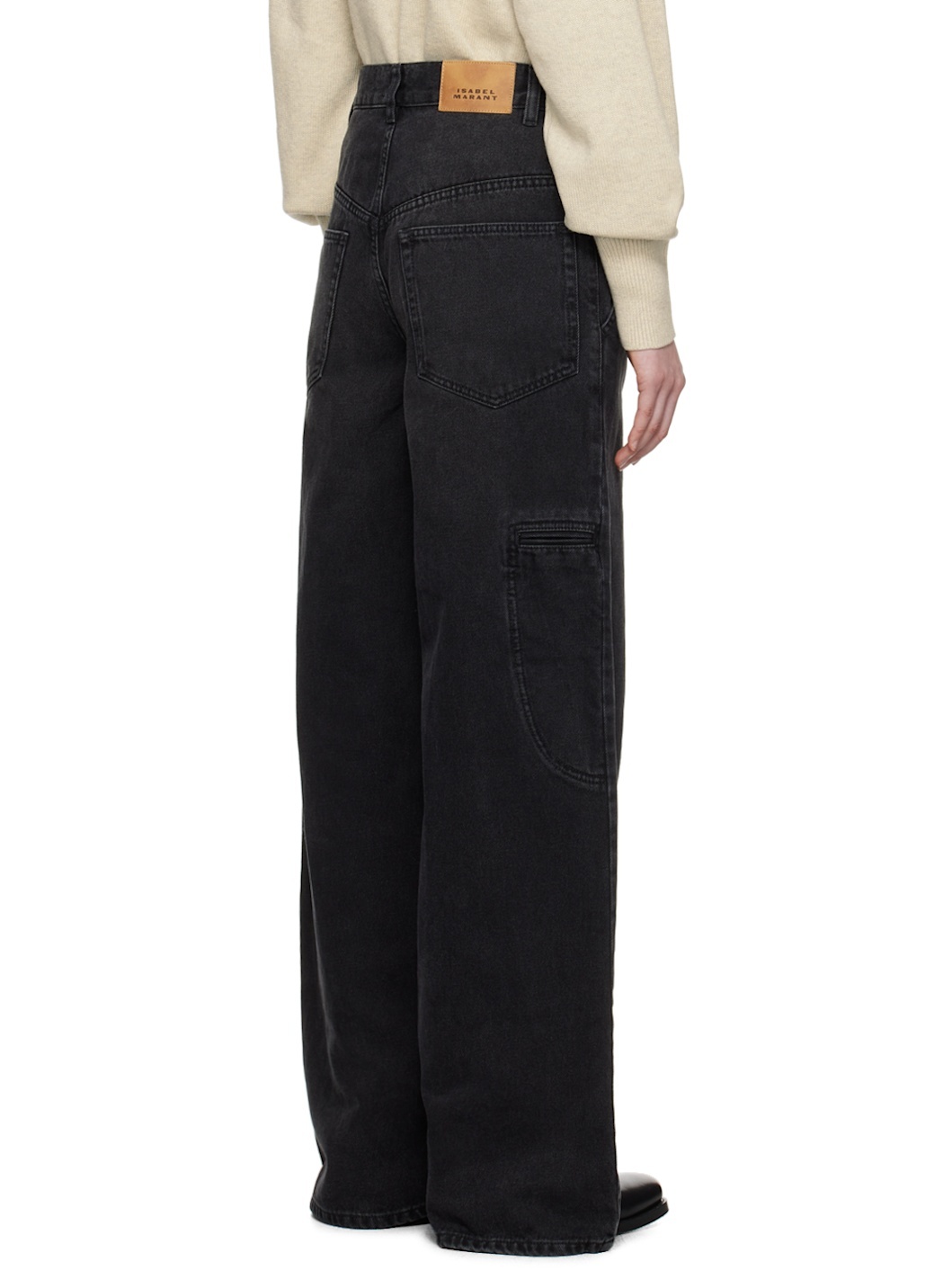 Black Solene Jeans - 3