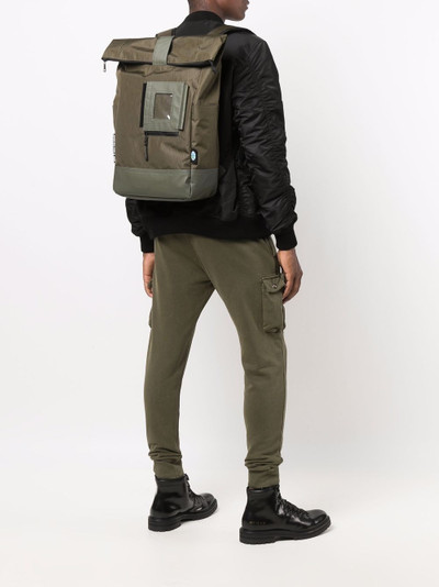 Diesel patch-pocket backpack outlook