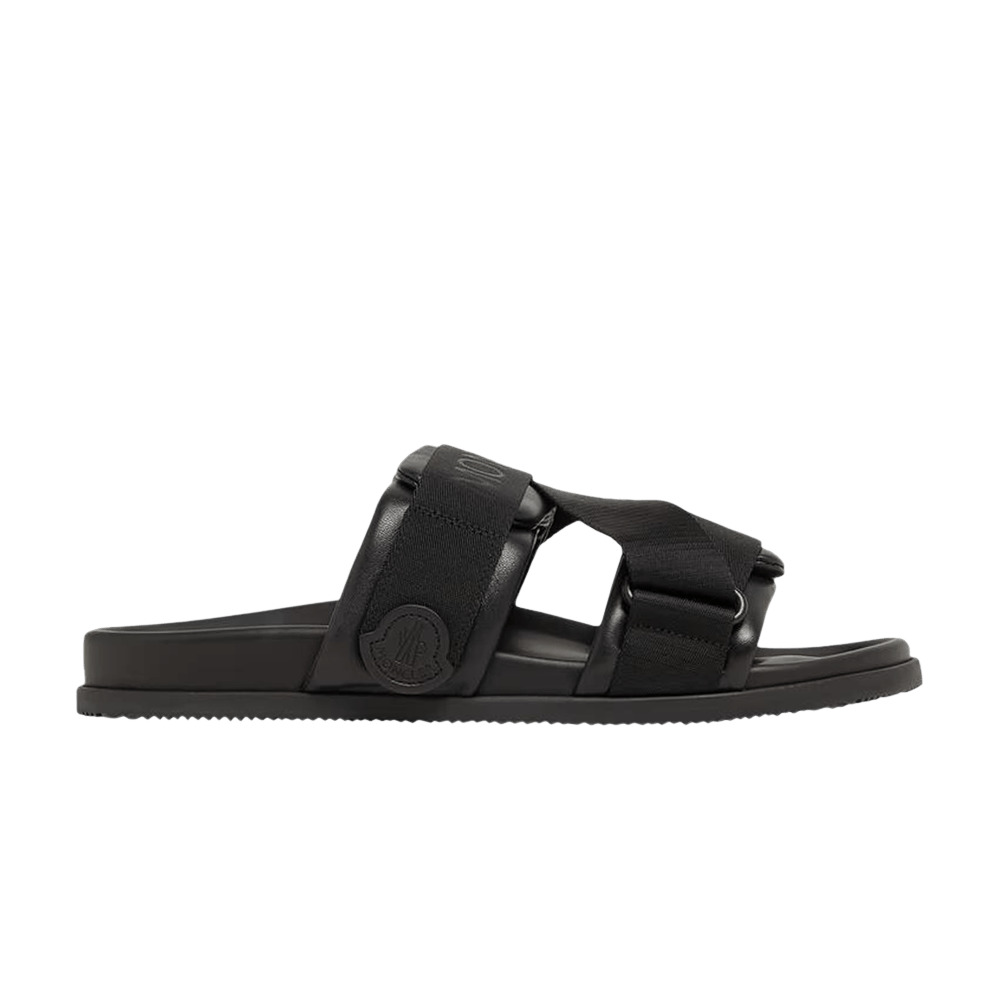 Moncler Wmns Mon Summer Slider 'Black' - 1