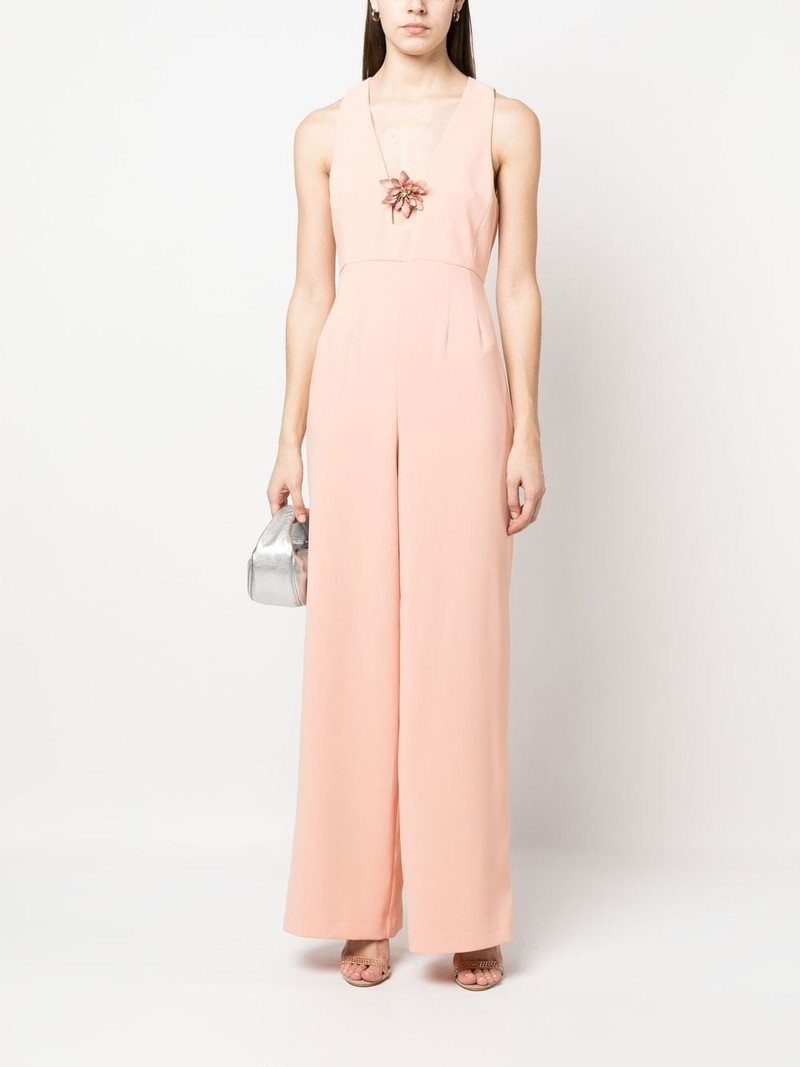 PINKO flower appliquÃ© jumpsuit outlook