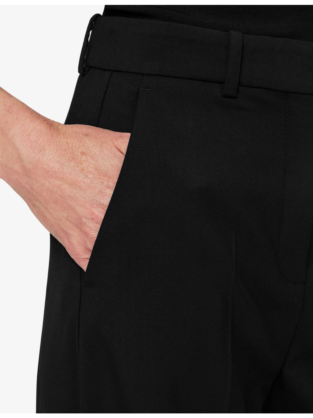 Alana Wide-Leg Stretch-Wool Trousers - 5